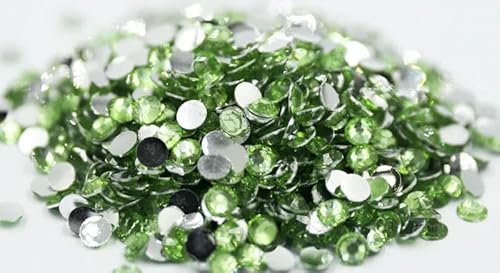 Großes Paket, 2–6 mm, Harz, flache Rückseite, Kristall, AB, silberne Unterseite, Harz, nicht Hotfix-Strasssteine, Nagelkunst, Kleidungsstück, Peridot, 6 mm SS30, 2000 Stü Großes Paket, 2–6 mm, Harz, flache Rückseite, Kristall, AB, silberne Unterseite, Harz, nicht Hotfix-Strasssteine, Nagelkunst, Kleidungsstück, Peridot, 6 mm SS30, 2000 Stü von YFSHC
