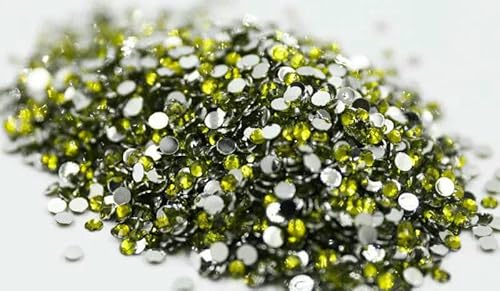 Großes Paket, 2–6 mm, Harz, flache Rückseite, Kristall, AB, silberne Unterseite, Harz, nicht Hotfix-Strasssteine, Nagelkunst, Strass, Kleidungsstück, Olivin, 2 mm SS6, 10 Großes Paket, 2–6 mm, Harz, flache Rückseite, Kristall, AB, silberne Unterseite, Harz, nicht Hotfix-Strasssteine, Nagelkunst, Strass, Kleidungsstück, Olivin, 2 mm SS6, 10 von YFSHC