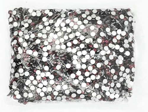 Großpackung SS3-SS30 Flatback Crystal AB Nicht-Hotfix-Strasssteine, klarer AB-Strass für Nailart-Dekoration, Amethyst, SS20, 14400 Stück von YFSHC
