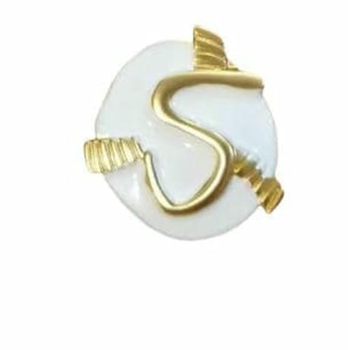 Kann gemischt werden, 10 Stück, neue goldene Nähknöpfe in Augenform für luxuriöse Kaschmirmäntel, Pullover, Röcke, Kleider, 10 Stück, Blau Kann gemischt werden, 10 Stück, neue goldene Nähknöpfe in Augenform für luxuriöse Kaschmirmäntel, Pullover, Röcke, Kleider, 10 Stück, Blau von YFSHC