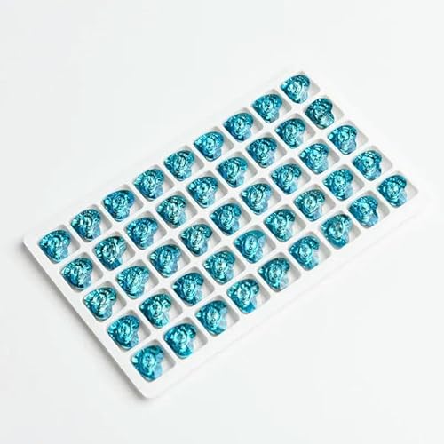 Kinder schöne Herz-Kristallknöpfe für Kleidung 12 mm 6 Stück Kinder Strickjacke Mantel Pullover DIY Nähen Handarbeiten-Seeblau Kinder schöne Herz-Kristallknöpfe für Kleidung 12 mm 6 Stück Kinder Strickjacke Mantel Pullover DIY Nähen Handarbeiten-Seeblau von YFSHC