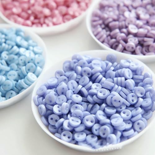 Mini-Knöpfe, 5 mm, rund, zum Nähen, Perlenfarben, für Bastelarbeiten, Puppenkleidung, Kleidungsstücke, Nähzubehör, Scrapbooking, Bekleidung, 01 Cremeweiß, 50 Stück Mini-Knöpfe, 5 mm, rund, zum Nähen, Perlenfarben, für Bastelarbeiten, Puppenkleidung, Kleidungsstücke, Nähzubehör, Scrapbooking, Bekleidung, 01 Cremeweiß, 50 Stück von YFSHC
