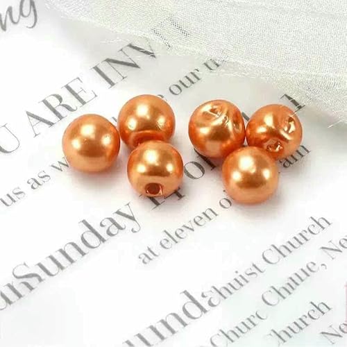 Nähknöpfe, 100 Stück, 6 mm, 8 mm, 10 mm, 12 mm, 15 mm, 18 mm, Perlmuttknöpfe für Kleidung, Nähzubehör, Damen- und Babykleidung, Material, Orange, 6 mm Nähknöpfe, 100 Stück, 6 mm, 8 mm, 10 mm, 12 mm, 15 mm, 18 mm, Perlmuttknöpfe für Kleidung, Nähzubehör, Damen- und Babykleidung, Material, Orange, 6 mm von YFSHC