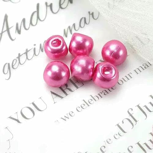 Nähknöpfe, 100 Stück, 6 mm, 8 mm, 10 mm, 12 mm, 15 mm, 18 mm, Perlmuttknöpfe für Kleidung, Nähzubehör, Damen- und Babykleidungsmaterial, Rosarot, 10 mm Nähknöpfe, 100 Stück, 6 mm, 8 mm, 10 mm, 12 mm, 15 mm, 18 mm, Perlmuttknöpfe für Kleidung, Nähzubehör, Damen- und Babykleidungsmaterial, Rosarot, 10 mm von YFSHC