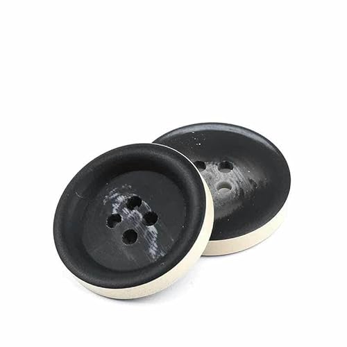 Neue 10 Stück Harzknöpfe mit 4 Löchern, Nähzubehör, Größe komplett für Kleidung, dekorative Knöpfe, handgefertigt, DIY-NK048-13-28 mm Neue 10 Stück Harzknöpfe mit 4 Löchern, Nähzubehör, Größe komplett für Kleidung, dekorative Knöpfe, handgefertigt, DIY-NK048-13-28 mm von YFSHC