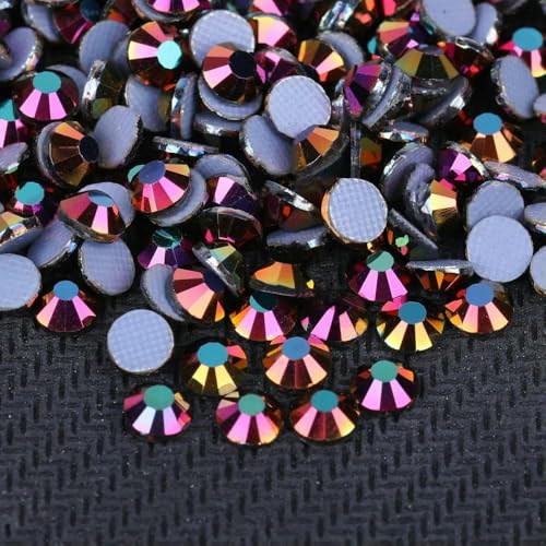 Neue Hotfix-Strasssteine SS6-SS30, flache Rückseite, Glitzerkristalle und Strasssteine für DIY-Nagelzubehör, Roségold AB, SS20, 1440 Stück Neue Hotfix-Strasssteine SS6-SS30, flache Rückseite, Glitzerkristalle und Strasssteine für DIY-Nagelzubehör, Roségold AB, SS20, 1440 Stück von YFSHC