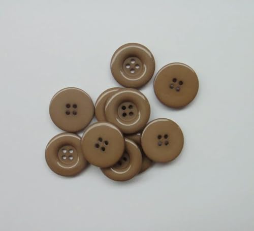Runde Harzknöpfe, 4 Löcher, Mantelnähen, Scrapbooking, DIY, 15 mm, 18 mm, 20 mm, 23,0 mm, 25 mm, 28 mm, 30 mm, 34,0 mm, 38 mm-17 Hellkaffee-18 mm, 20 Stück Runde Harzknöpfe, 4 Löcher, Mantelnähen, Scrapbooking, DIY, 15 mm, 18 mm, 20 mm, 23,0 mm, 25 mm, 28 mm, 30 mm, 34,0 mm, 38 mm-17 Hellkaffee-18 mm, 20 Stück von YFSHC