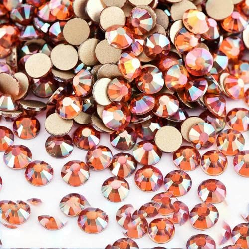 SS4-SS30 Glaskristall-Strasssteine ohne Hotfix, Gold, flache Rückseite, Dekor, Glitzersteine, Nagelkunst, Zubehör, DIY-Dekoration, P79 Sonnenuntergangsruhm, SS4-SS30, Misch SS4-SS30 Glaskristall-Strasssteine ohne Hotfix, Gold, flache Rückseite, Dekor, Glitzersteine, Nagelkunst, Zubehör, DIY-Dekoration, P79 Sonnenuntergangsruhm, SS4-SS30, Misch von YFSHC