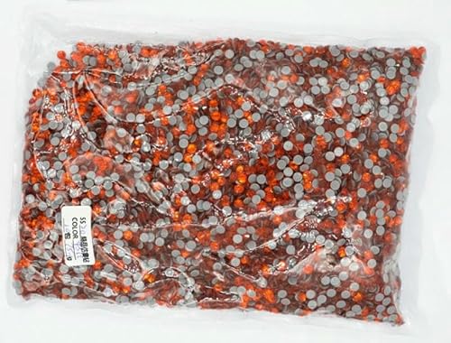 SS6-SS30 Großpackung Better Hotfix-Strasssteine, Kristall-Hotfix-Strasssteine für Kleidungsstücke, Hyazinthe, SS16, 14400 Stück von YFSHC
