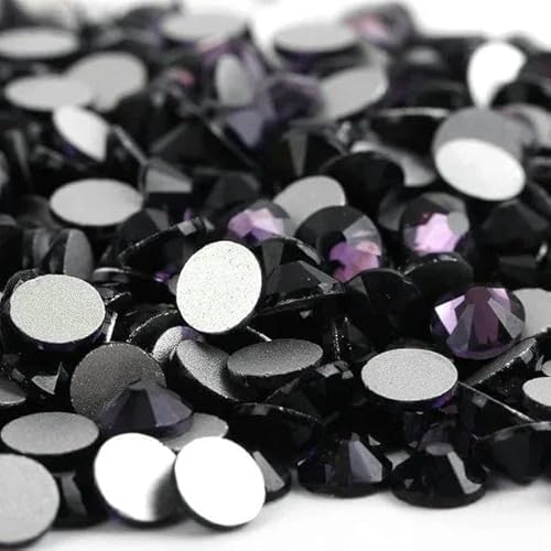 Siam-Glas-3D-Nagelkunst-Strasssteine SS3 SS4 SS5 SS6 SS8 SS10 SS12 SS16 SS20 SS30 SS34, Kristall, nicht HotFix, Nagelkunst-Dekorationen, Amethyst, SS8, 1440 Stück Siam-Glas-3D-Nagelkunst-Strasssteine SS3 SS4 SS5 SS6 SS8 SS10 SS12 SS16 SS20 SS30 SS34, Kristall, nicht HotFix, Nagelkunst-Dekorationen, Amethyst, SS8, 1440 Stück von YFSHC