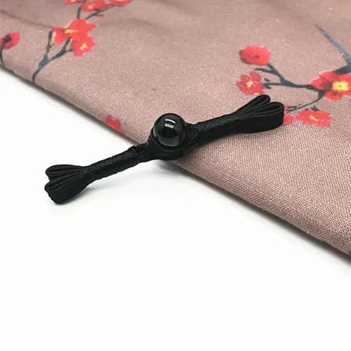 Stoffknöpfe aus Jadeperlenimitat, chinesische Froschverschlussknöpfe, Knotenverschluss, dekoratives Cheongsam, 5 Paare - 1–8 cm von YFSHC