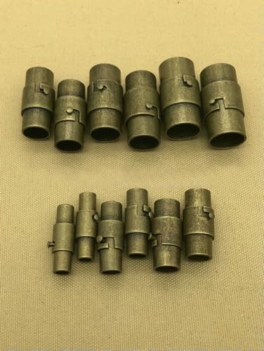 Stück 3/4/5/6/7/8/9/10 mm Lederband-Endkappe/Magnetverschluss mit Verschlussmechanismus, Verbinder für Armband-Halskettenherstellung – 5 Stück Antik-Bronze – 5 Stück Innendurchmesser 10 mm Stück 3/4/5/6/7/8/9/10 mm Lederband-Endkappe/Magnetverschluss mit Verschlussmechanismus, Verbinder für Armband-Halskettenherstellung – 5 Stück Antik-Bronze – 5 Stück Innendurchmesser 10 mm von YFSHC