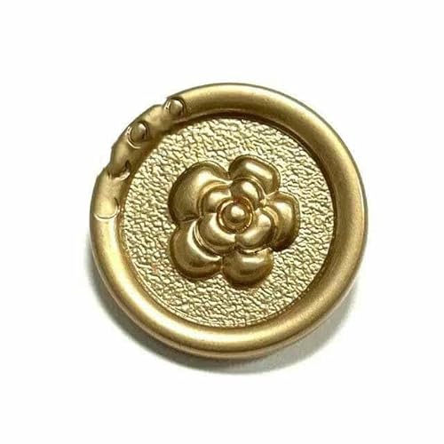 Stück - Luxuriöses Luxusdesign, Metallperlen-Blumen-Nähknöpfe für Kleidung, Mantel, Rock, Kleidungszubehör, Golden-Nr. 21–18 mm Stück - Luxuriöses Luxusdesign, Metallperlen-Blumen-Nähknöpfe für Kleidung, Mantel, Rock, Kleidungszubehör, Golden-Nr. 21–18 mm von YFSHC