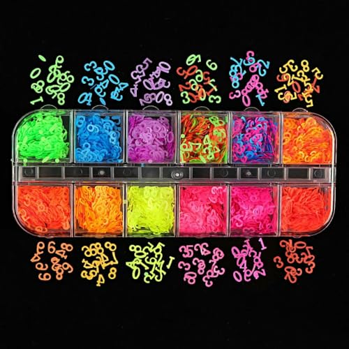 Zum Spaß, 12 Gitter, gemischte Pailletten, Glitzerflocken für Epoxidharzformen, DIY-Nageldekoration, Paillettenfüller, Schmuckzubehör, Stil 08 Zum Spaß, 12 Gitter, gemischte Pailletten, Glitzerflocken für Epoxidharzformen, DIY-Nageldekoration, Paillettenfüller, Schmuckzubehör, Stil 08 von YFSHC