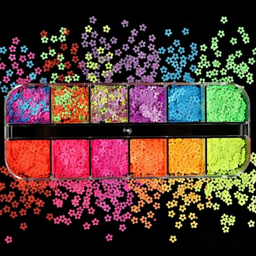 Zum Spaß, 12 Gitter, gemischte Pailletten, Glitzerflocken für Epoxidharzformen, DIY-Nageldekoration, Paillettenfüller, Schmuckzubehör, Stil 11 Zum Spaß, 12 Gitter, gemischte Pailletten, Glitzerflocken für Epoxidharzformen, DIY-Nageldekoration, Paillettenfüller, Schmuckzubehör, Stil 11 von YFSHC