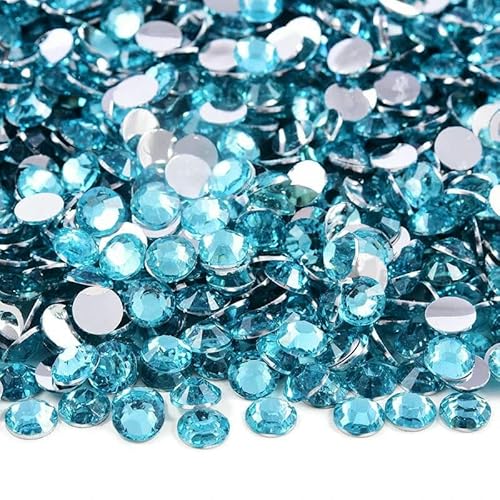 mm – 6 mm, rund, nicht Hotfix, Glitzer, Bling, Maniküre-Strass, silberfarben, flache Rückseite, Harz-Strasssteine zum Aufkleben, Perlen für Nagelkunst, Nagel-Edelsteine, mm – 6 mm, rund, nicht Hotfix, Glitzer, Bling, Maniküre-Strass, silberfarben, flache Rückseite, Harz-Strasssteine zum Aufkleben, Perlen für Nagelkunst, Nagel-Edelsteine, von YFSHC