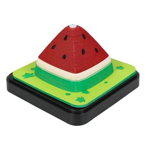 3D-Kalender 2025, Kunstblöcke, Zeitmesser-Kalender 2025, 3D-Notizblock, kreatives Wassermelonen-Modell, Papierskulptur, 3D-Notizblock, DIY-Kalender, Papierschnitzerei, Handwerk, Schreibtisch-Ornamente 3D-Kalender 2025, Kunstblöcke, Zeitmesser-Kalender 2025, 3D-Notizblock, kreatives Wassermelonen-Modell, Papierskulptur, 3D-Notizblock, DIY-Kalender, Papierschnitzerei, Handwerk, Schreibtisch-Ornamente von YFVMYBAF