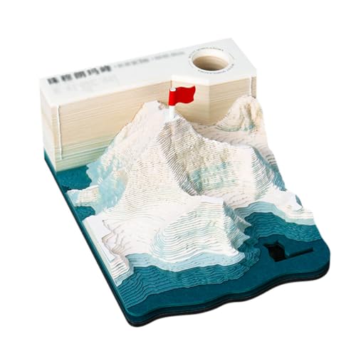 3D-Notizblock, kunstvolle Notizblöcke, 3D-Kunst, antihaftbeschichtete Notizen, kreative Everest-Papierskulptur, Kunst, Memo-Block, DIY, Hände abreißen, künstlerische Haftnotizen, Papierschnitzerei 3D-Notizblock, kunstvolle Notizblöcke, 3D-Kunst, antihaftbeschichtete Notizen, kreative Everest-Papierskulptur, Kunst, Memo-Block, DIY, Hände abreißen, künstlerische Haftnotizen, Papierschnitzerei von YFVMYBAF