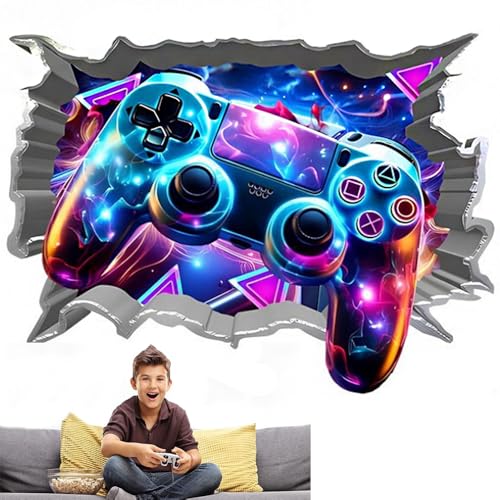 YGCHEN Wandtattoo Gamer Wandsticker 3D Videospiel Wandaufkleber Gaming Wandbilder Game Zimmer Poster Deko Wall Stickers für Kinderzimmer Jugendzimmer Schlafzimmer Wanddeko YGCHEN Wandtattoo Gamer Wandsticker 3D Videospiel Wandaufkleber Gaming Wandbilder Game Zimmer Poster Deko Wall Stickers für Kinderzimmer Jugendzimmer Schlafzimmer Wanddeko von YGCHEN