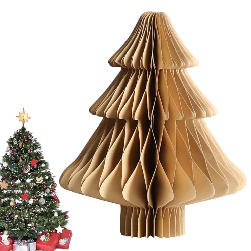 YGCHEN Weihnachtswabe Tischdekoration Waben-Weihnachtsbaum Dekoration 3D Papier Honeycomb Tannenbaum Weihnachtsdeko Waben Weihnachtsbaum Tischdekoration Wabenbälle Baumschmuck YGCHEN Weihnachtswabe Tischdekoration Waben-Weihnachtsbaum Dekoration 3D Papier Honeycomb Tannenbaum Weihnachtsdeko Waben Weihnachtsbaum Tischdekoration Wabenbälle Baumschmuck von YGCHEN