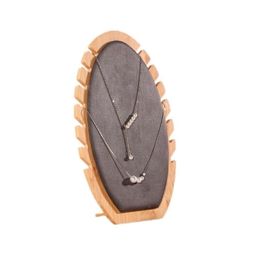 Schmuckständer, kreative Halsketten-Ausstellungsständer, Anhänger-Ausstellungstafel, Schmuck, Schmucktheke, Ornamente, Requisiten, große Kapazität, Schmuckständer, Schmuckhalter, Organizer (Gris Schmuckständer, kreative Halsketten-Ausstellungsständer, Anhänger-Ausstellungstafel, Schmuck, Schmucktheke, Ornamente, Requisiten, große Kapazität, Schmuckständer, Schmuckhalter, Organizer (Gris von YGDLUCK
