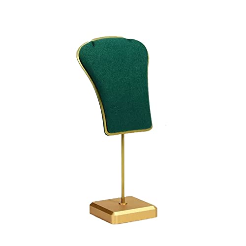YGDLUCK Schmuckständer, Halsketten-Anhänger-Displayständer, Schmuckständer, Kleiner Schmuck-Organizer aus Metall, Halsketten-Aufbewahrung für die Präsentation von Schmuckhaltern (Grau) von YGDLUCK