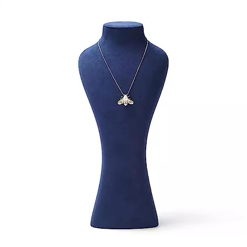 YGDLUCK Schmuckständer, Schmuckständer, Mannequin-Halskettenständer, Blauer Anhänger-Boutique-Büstenhalter-Organizer für Schauschmuck, Halsketten-Schmuckhalter-Organizer (eine Farbe YGDLUCK Schmuckständer, Schmuckständer, Mannequin-Halskettenständer, Blauer Anhänger-Boutique-Büstenhalter-Organizer für Schauschmuck, Halsketten-Schmuckhalter-Organizer (eine Farbe von YGDLUCK