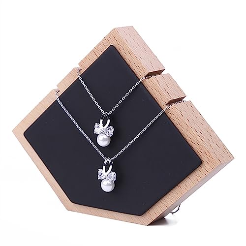 YGDLUCK Schmuckständer, Schmuckständer aus Holz Halsketten, Anhängern und Ketten, Halskettenständer für Boutiquen, Einzelhandel, Kleinunternehmen, Schmuck auf Messen YGDLUCK Schmuckständer, Schmuckständer aus Holz Halsketten, Anhängern und Ketten, Halskettenständer für Boutiquen, Einzelhandel, Kleinunternehmen, Schmuck auf Messen von YGDLUCK