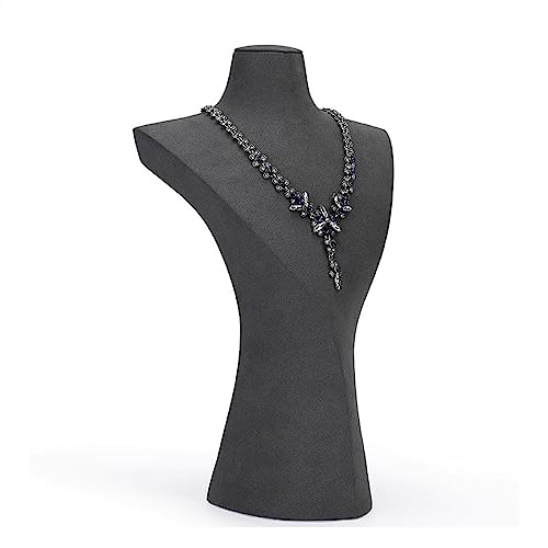 YGDLUCK Schmuckständer, grau, für Halsketten und Ketten, Schmuckbüstenhalter, Ständer für Halsketten und Anhänger, Büstenständer, 3D-Schmuckbüstenständer, Anhänger-Halsketten-Display Schmuck YGDLUCK Schmuckständer, grau, für Halsketten und Ketten, Schmuckbüstenhalter, Ständer für Halsketten und Anhänger, Büstenständer, 3D-Schmuckbüstenständer, Anhänger-Halsketten-Display Schmuck von YGDLUCK