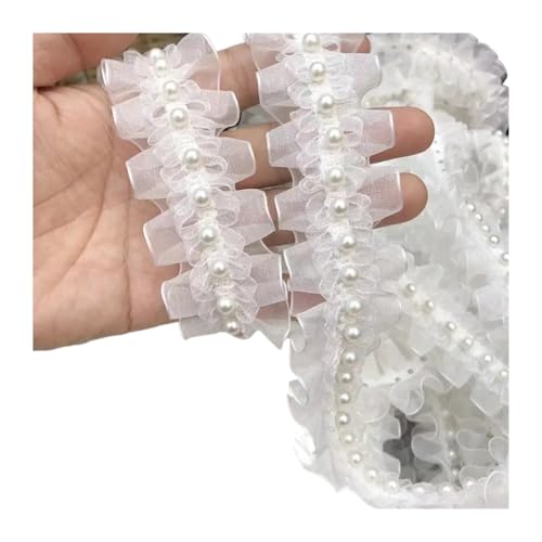 4 cm breite Stickerei weiße Blume Tüll Spitze Stoff Trim Band DIY Nähen Rüschen Applikation Kragen Kleid Guipure Decor 4 cm breite Stickerei weiße Blume Tüll Spitze Stoff Trim Band DIY Nähen Rüschen Applikation Kragen Kleid Guipure Decor von YGLEEULI
