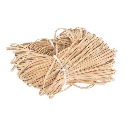 YGLEEULI 100 m Echtlederstreifen, geflochtenes flaches Lederband, Seil for Selbermachen von Halsketten, Armbändern, Schmuckherstellung, DIY-Zubehör für DIY(Primary Color) von YGLEEULI