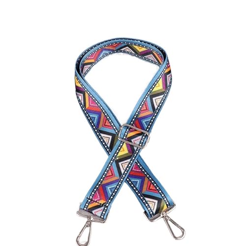 YGLEEULI Breite Riemen for Taschen Schultergürtel Taschengurt for Crossbody Damen Gestreifte Griffe Verstellbarer Riemen Taschenzubehör für Handtasche(1pc-12) von YGLEEULI