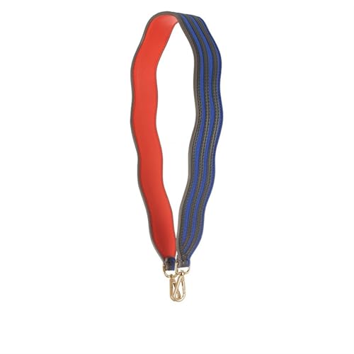 YGLEEULI Breiter Schultergurt, einfarbig, Taschengurt mit Wellenmuster, Gurt aus PU-Leder, Taschengriff, Accessoire für Handtasche(12_110CM) von YGLEEULI