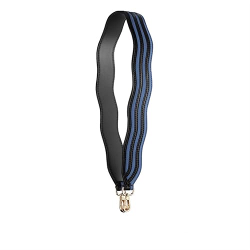 YGLEEULI Breiter Schultergurt, einfarbig, Taschengurt mit Wellenmuster, Gurt aus PU-Leder, Taschengriff, Accessoire für Handtasche(16_90CM) von YGLEEULI