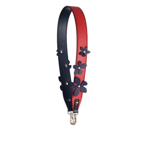 YGLEEULI Breiter Schultergurt, einfarbig, Taschengurt mit Wellenmuster, Gurt aus PU-Leder, Taschengriff, Accessoire für Handtasche(21_110CM) von YGLEEULI