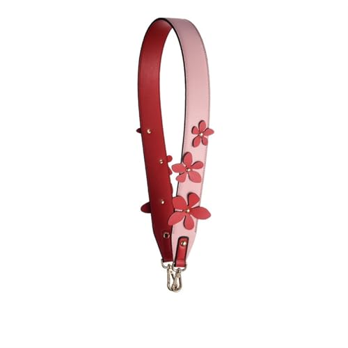 YGLEEULI Breiter Schultergurt, einfarbig, Taschengurt mit Wellenmuster, Gurt aus PU-Leder, Taschengriff, Accessoire für Handtasche(22_110CM) von YGLEEULI