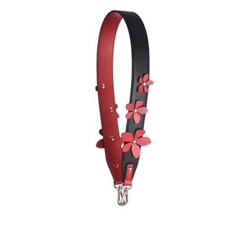 YGLEEULI Breiter Schultergurt, einfarbig, Taschengurt mit Wellenmuster, Gurt aus PU-Leder, Taschengriff, Accessoire für Handtasche(24_90CM) von YGLEEULI