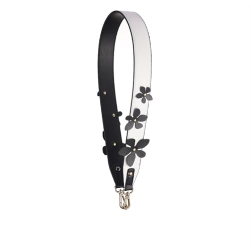YGLEEULI Breiter Schultergurt, einfarbig, Taschengurt mit Wellenmuster, Gurt aus PU-Leder, Taschengriff, Accessoire für Handtasche(26_110CM) von YGLEEULI