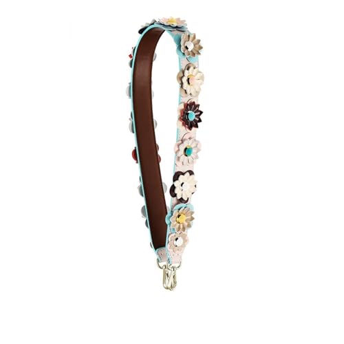 YGLEEULI Breiter Schultergurt, einfarbig, Taschengurt mit Wellenmuster, Gurt aus PU-Leder, Taschengriff, Accessoire für Handtasche(8_90CM) von YGLEEULI