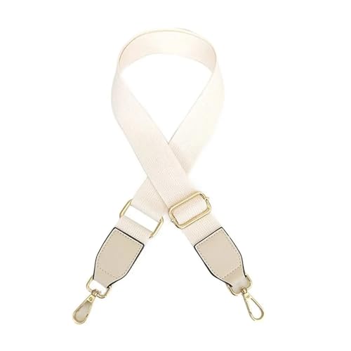 YGLEEULI Breiter Schultergurt Taschen Extender Gurtband Taschengurte Handtaschengürtel Ersatz Damen Taschenzubehör Handtaschentaschengürtel für Handtasche(Beige) von YGLEEULI
