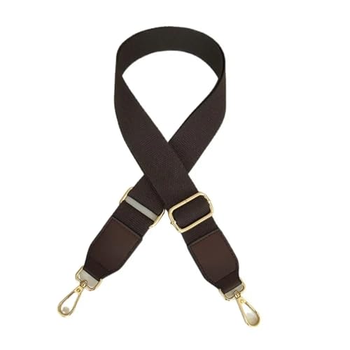 YGLEEULI Breiter Schultergurt Taschen Extender Gurtband Taschengurte Handtaschengürtel Ersatz Damen Taschenzubehör Handtaschentaschengürtel für Handtasche(Coffee) von YGLEEULI