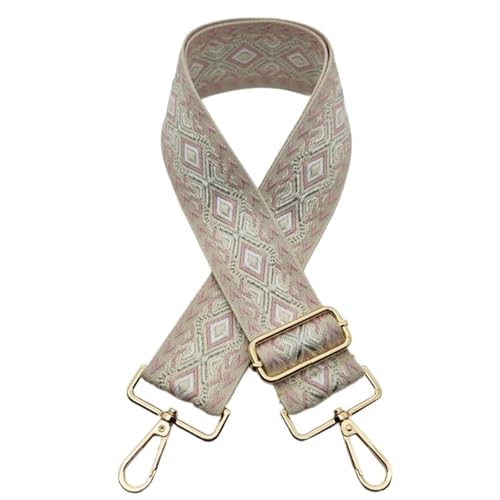 YGLEEULI Breiter Schultergurt for Taschen, Zubehör for einzelne Schulter, diagonale Spannweite, Verstellbarer Ersatz, Langer Schultergurt für Handtasche(A7) von YGLEEULI