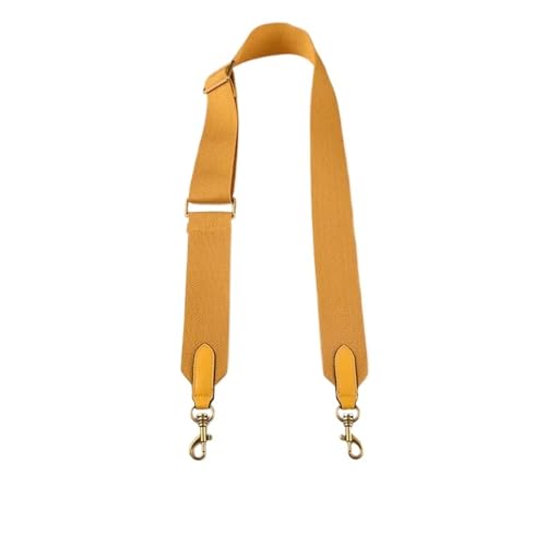 YGLEEULI Einfarbiger Taschengurt aus Canvasgewebe, Gurt for Messenger-Schultertasche, Gürtel aus Leder, Taschenteile, verstellbar, 5 cm Breite für Handtasche(12) von YGLEEULI