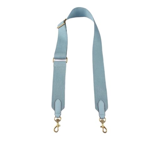 YGLEEULI Einfarbiger Taschengurt aus Canvasgewebe, Gurt for Messenger-Schultertasche, Gürtel aus Leder, Taschenteile, verstellbar, 5 cm Breite für Handtasche(14) von YGLEEULI