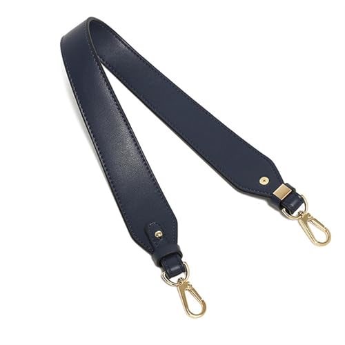 YGLEEULI Ersatz-Taschengurt aus PU-Leder for Schultergriffe von Handtaschen, 4 cm breiter Geldbeutelgurt für Handtasche(BLUE3_65*4CM) von YGLEEULI