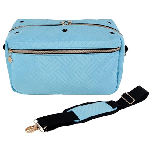 YGLEEULI Häkeltaschen-Organizer, praktischer Wollbeutel-Garnhalter, weicher, klassischer Garn-Aufbewahrungs-Organizer, tragbare Stricktasche, hocheffizient für Strickprojekte YGLEEULI Häkeltaschen-Organizer, praktischer Wollbeutel-Garnhalter, weicher, klassischer Garn-Aufbewahrungs-Organizer, tragbare Stricktasche, hocheffizient für Strickprojekte von YGLEEULI