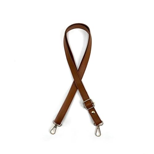 YGLEEULI Handtaschen-Taschen-Leder-Schultergurt, verstellbar, for Umhängetaschen, Schultertaschen-Gurt, Ersatzzubehör, 1,8 cm Breite für Handtasche(Brown) von YGLEEULI