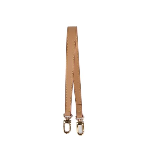 YGLEEULI Kurzer Taschengurt aus PU-Leder for Handtaschen, Schulter-Ersatzgurt 1,2 x 56 cm Zubehör für Handtasche(Khaki) von YGLEEULI
