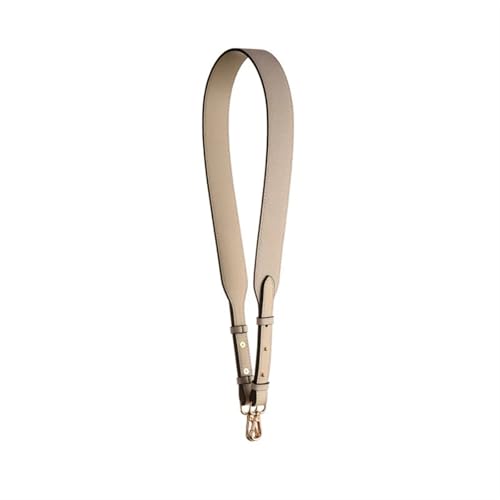YGLEEULI Taschengurt for Umhängetasche, Verstellbarer breiter Schultergurt, Ersatz-Taschengurte aus Leder, Handtaschen-Zubehör für Handtasche(Beige) von YGLEEULI