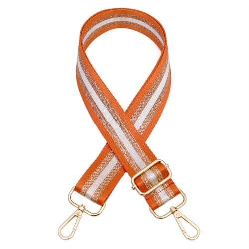 YGLEEULI Verstellbarer 130 cm Langer Umhängetaschengurt als Ersatz for Damen, Abnehmbarer Griff als Zubehör für Handtasche(10) von YGLEEULI